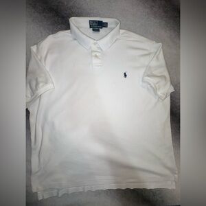 Polo Ralph Lauren Classic White Short Sleeve‎ Shirt XXL